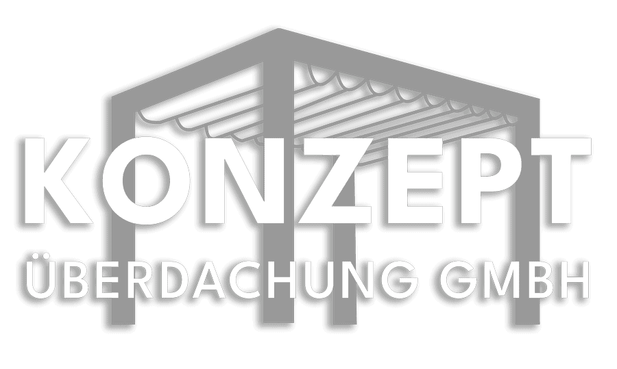 Diese Grafik zeigt das Logo der Konzept Überdachung GmbH.